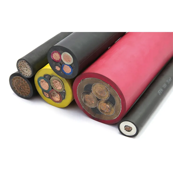 Mining trailing cable